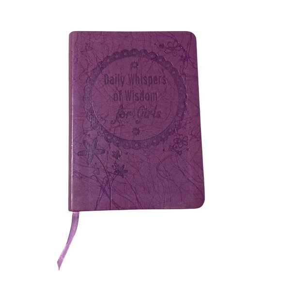 Daily Whispers Of Wisdom For Girls Devotional Book Christian Scripture - Picture 2 of 5